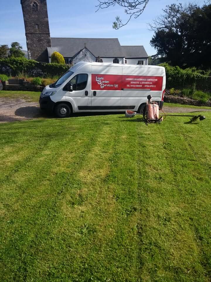 Lewis Garden Services Van
